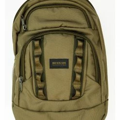Brothers & Sons Men's Solid Backpack Olive