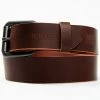 Brothers & Sons Men's Miles City Leather Belt 2 Brothers & Sons Men's Miles City Leather Belt -Brothers + Sons shop 2000372939 200 P1