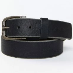 Brothers & Sons Men's Embossed Logo Belt