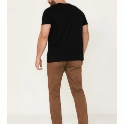 Brothers & Sons Men's Black Whiskey Wash Stretch Slim Straight Jeans Tan 8 Brothers & Sons Men's Black Whiskey Wash Stretch Slim Straight Jeans Tan -Brothers + Sons shop 2000373083 280 P3