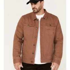 Brothers & Sons Men's Calvary Trucker Blanket-Lined Jacket Camel 11 Brothers & Sons Men's Calvary Trucker Blanket-Lined Jacket Camel -Brothers + Sons shop 2000373318 290 P1 1