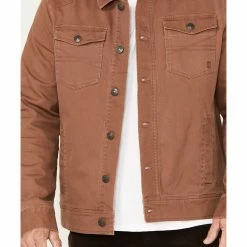 Brothers & Sons Men's Calvary Trucker Blanket-Lined Jacket Camel 9 Brothers & Sons Men's Calvary Trucker Blanket-Lined Jacket Camel -Brothers + Sons shop 2000373318 290 P3