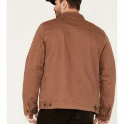 Brothers & Sons Men's Calvary Trucker Blanket-Lined Jacket Camel 10 Brothers & Sons Men's Calvary Trucker Blanket-Lined Jacket Camel -Brothers + Sons shop 2000373318 290 P4