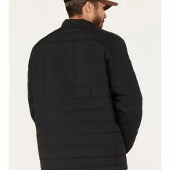 Brothers & Sons Men's Performance Lightweight Puffer Packable Jacket Black -Brothers + Sons shop 2000373319 001 P4