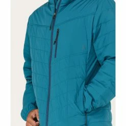 Brothers & Sons Men's Performance Lightweight Puffer Packable Jacket Teal 9 Brothers & Sons Men's Performance Lightweight Puffer Packable Jacket Teal -Brothers + Sons shop 2000373320 442 P3