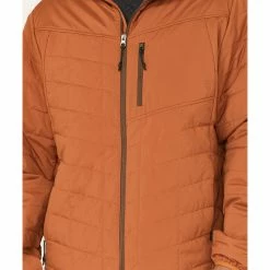 Brothers & Sons Men's Performance Lightweight Puffer Packable Jacket Orange 9 Brothers & Sons Men's Performance Lightweight Puffer Packable Jacket Orange -Brothers + Sons shop 2000373321 800 P3