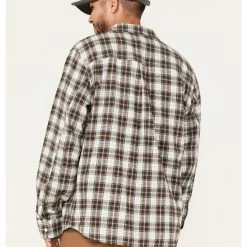 Brothers & Sons Men's Everyday Plaid Long Sleeve Button-Down Western Flannel Shirt Sand 10 Brothers & Sons Men's Everyday Plaid Long Sleeve Button-Down Western Flannel Shirt Sand -Brothers + Sons shop 2000373909 295 P4