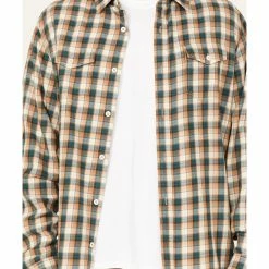 Brothers & Sons Men's Casual Teal Plaid Long Sleeve Button-Down Western Shirt  -Brothers + Sons shop 2000374010 442 P3