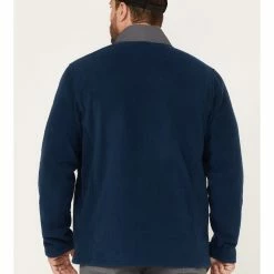 Brothers & Sons Men's Polar Fleece Zip Sweatshirt Blue 10 Brothers & Sons Men's Polar Fleece Zip Sweatshirt Blue -Brothers + Sons shop 2000374228 400 P4