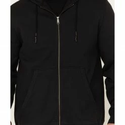 Brothers & Sons Heavy Weathered Hooded Sweatshirt For Men's Black 8 Brothers & Sons Heavy Weathered Hooded Sweatshirt For Men's Black -Brothers + Sons shop 2000374230 001 P3
