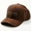 Brothers & Sons Men's Corduroy Baseball Cap Brown 1 Brothers & Sons Men's Corduroy Baseball Cap Brown -Brothers + Sons shop 2000374364 200 P1