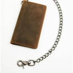 Brothers & Sons Men's Chain Wallet Brown -Brothers + Sons shop 2000374593 200 P3