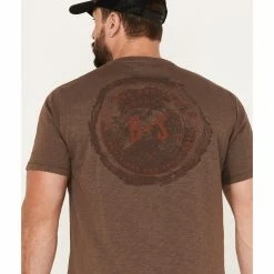 Brothers & Sons Men's Wood Logo Graphic T-Shirt  -Brothers + Sons shop 2000374877 200 P4