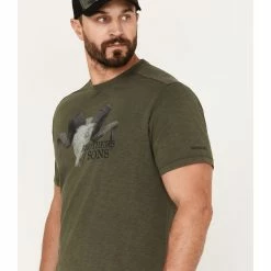 Brothers & Sons Men's Longhorn Skull Logo Graphic T-Shirt 7 Brothers & Sons Men's Longhorn Skull Logo Graphic T-Shirt -Brothers + Sons shop 2000374878 341 P2