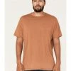 Brothers & Sons Men's Solid Basic Short Sleeve Pocket T-Shirt  Bronze -Brothers + Sons shop 2000374884 221 P1
