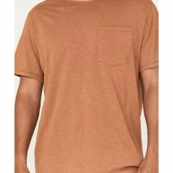 Brothers & Sons Men's Solid Basic Short Sleeve Pocket T-Shirt  Bronze -Brothers + Sons shop 2000374884 221 P3