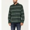 Brothers & Sons Men's Novelty Stripe Long Sleeve Button-Down Western Flannel Shirt  Forest Green -Brothers + Sons shop 2000374900 355 P1