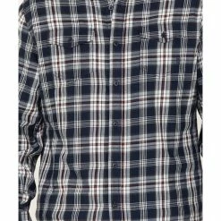 Brothers & Sons Men's Plaid Long Sleeve Button Down Western Shirt Navy 9 Brothers & Sons Men's Plaid Long Sleeve Button Down Western Shirt Navy -Brothers + Sons shop 2000381330 410 P3