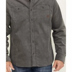 Brothers & Sons Men's Long Sleeve Button Down Western Shirt Charcoal 9 Brothers & Sons Men's Long Sleeve Button Down Western Shirt Charcoal -Brothers + Sons shop 2000381331 022 P3