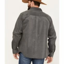 Brothers & Sons Men's Long Sleeve Button Down Western Shirt Charcoal 10 Brothers & Sons Men's Long Sleeve Button Down Western Shirt Charcoal -Brothers + Sons shop 2000381331 022 P4