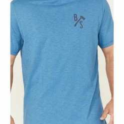 Brothers & Sons Men's Logo Graphic Short Sleeve T-Shirt Blue 9 Brothers & Sons Men's Logo Graphic Short Sleeve T-Shirt Blue -Brothers + Sons shop 2000381668 400 P3
